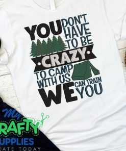 Camp Crazy 2021 Embroidery Design