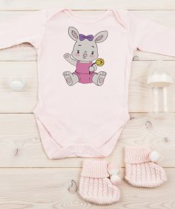 Cuteness Girl Bunny Embroidery Design