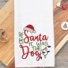 Dear Santa it was the Dog 2020 Embroidery Design