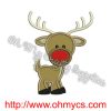 Reindeer Embroidery Applique