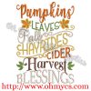 Definition of Fall Embroidery Design