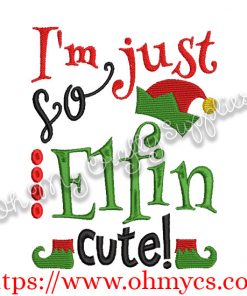 Elfin Cute Embroidery Design