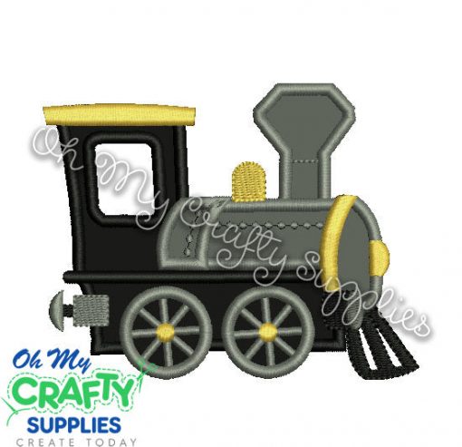 Express Train Applique Design