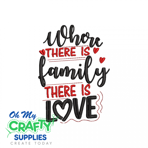 Family Love 42 Embroidery Design