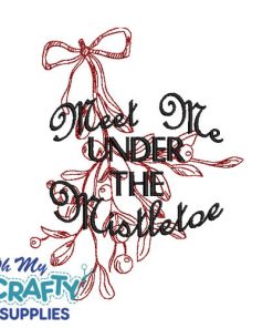 Under the Mistletoe 101 Embroidery Design