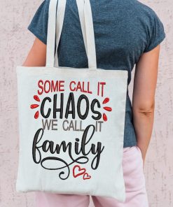 Family Chaos with Hearts Embroidery Design