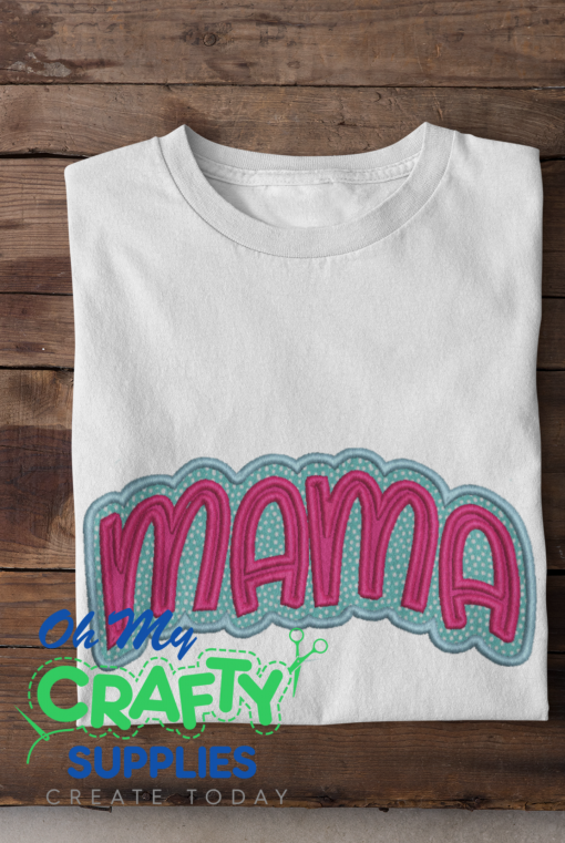 Mama 52 Applique Design