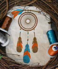 Dream Catcher Embroidery Design
