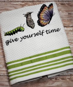 Give yourself Time Embroidery Design