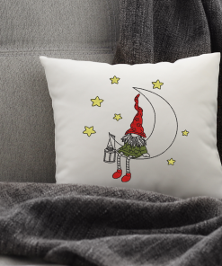 Goodnight Gnome Embroidery Design