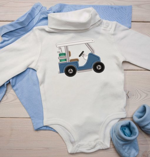 Golf Cart Applique Design