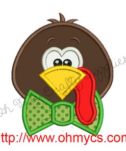 Turkey Applique Design