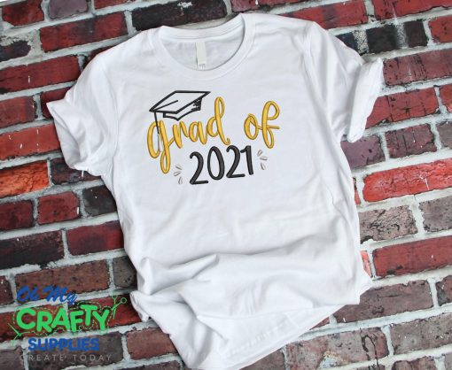Grad 2021 Embroidery Design