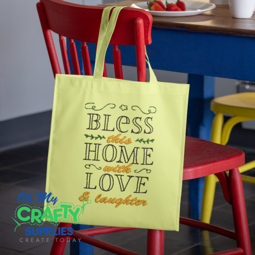 Bless This Home 64 Embroidery Design