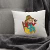 Hay Stack Scarecrow Embroidery Design