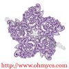 Henna Star Pattern Embroidery Design