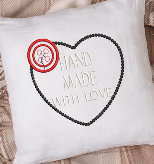 Hand Made with Love 2021 Embroidery Design