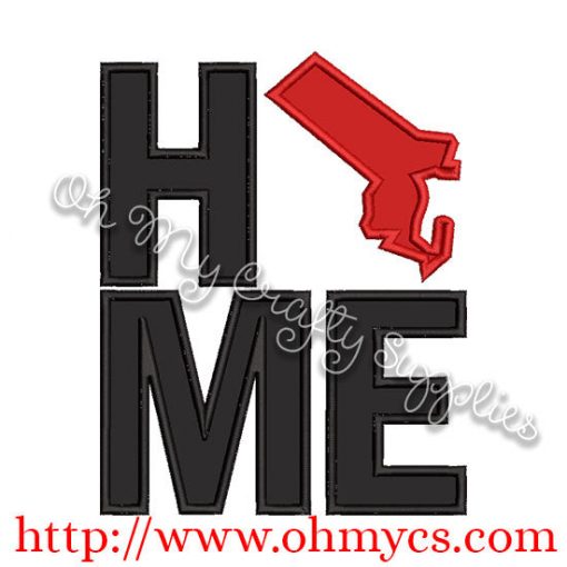 Home Massachusetts Applique Design