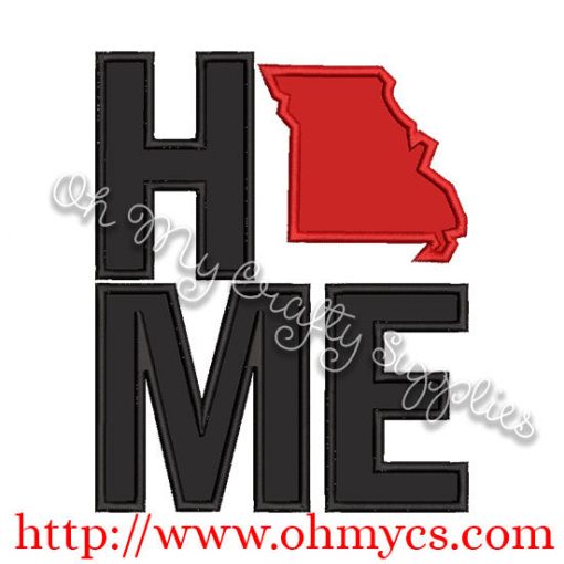 Home Missouri Applique Design
