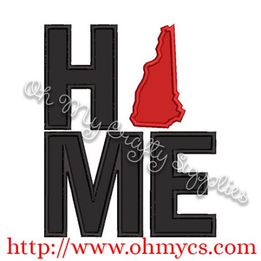 Home New Hampshire Applique Design