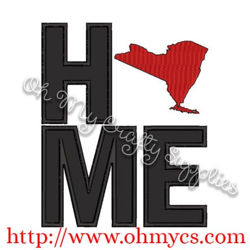 Home New York Applique Design