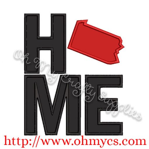 Home Pennsylvania Applique Design