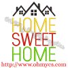 Home Sweet Home House Embroidery Design