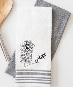 Hope Feather Sketch Embroidery Design