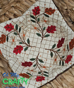 ITH Autumn Leaves Bowl Cozy Embroidery Design