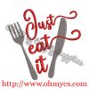 Just Eat It Embroidery Design