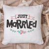 Just Married 2020 Embroidery Design