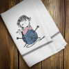 The Girl Knitter Embroidery Design