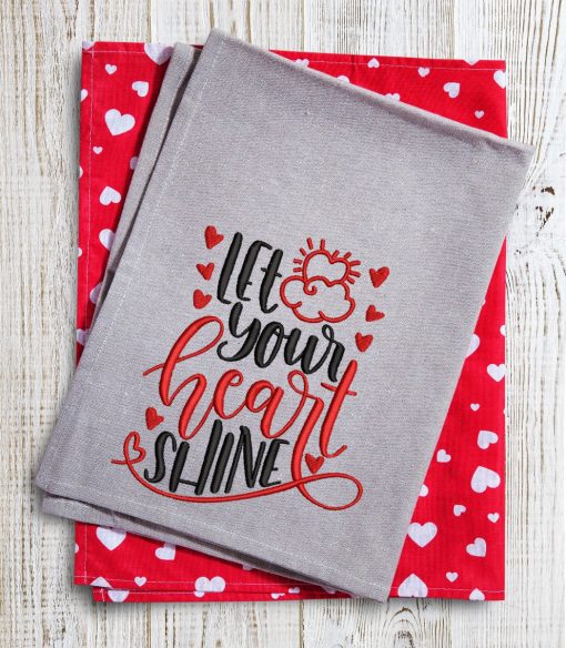 Let your Heart Shine 2020 Embroidery Design
