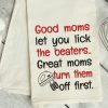 Lick the Beater (great moms) Embroidery Design