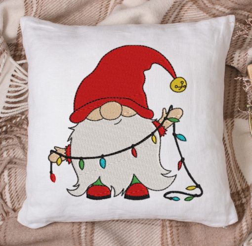 Light Gnome 2020 Embroidery Design