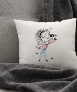 Little Miss Hip Hop Embroidery Design