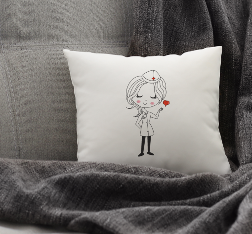 Little Miss Nurse Embroidery Design