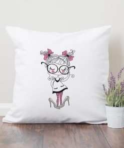 Little Miss Priss Embroidery Design