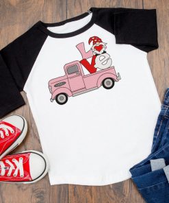 Gnome Love Truck Embroidery Design