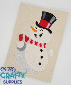 Top Hat Snowman Set 92421 Embroidery Design