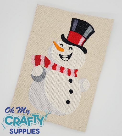 Top Hat Snowman Set 92421 Embroidery Design