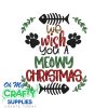 Meowy Christmas 1129 Embroidery Design