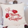 Merry Christmas Mitts 2020 Embroidery Design