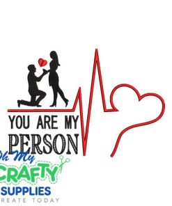 My Person 1210 Embroidery Design