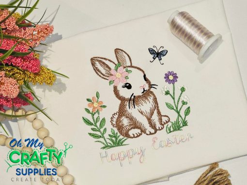 Happy Easter 21424 Embroidery Design