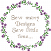Sew Many Embroidery Design