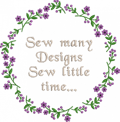 Sew Many Embroidery Design