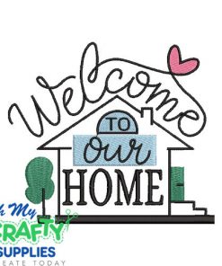 Our Home 1016 Embroidery Design