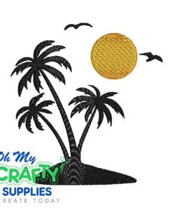 Sunset 514 Embroidery Design