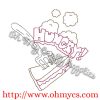 Pie Hungry Embroidery Design